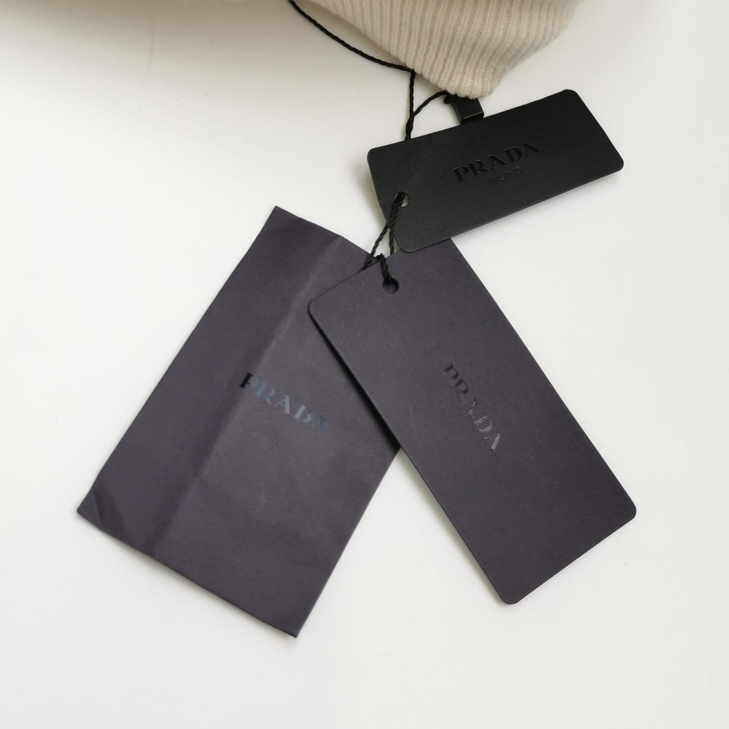 Prada M Beige Fitted Sweatpants