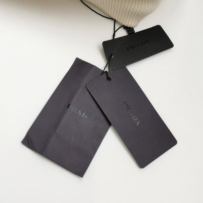 Prada M Beige Fitted Sweatpants