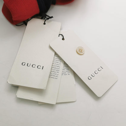 Gucci M Cotton Colorblock Collar Polo Shirt