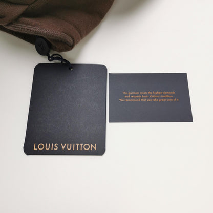 Louis Vuitton Brown Embroidered Bee Hoodie L