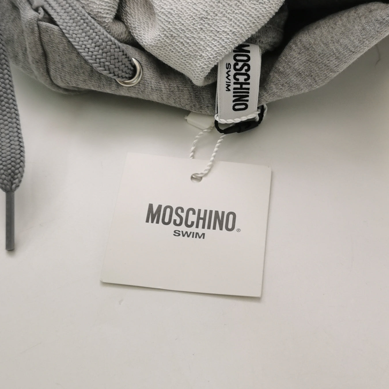 Moschino S Cotton Logo Hooded Jacket