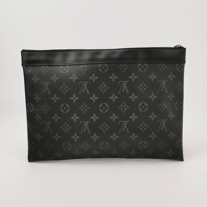 Louis Vuitton Monogram Leather Document Clutch
