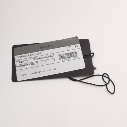 Prada XS Cotton Letter Logo T-Shirt