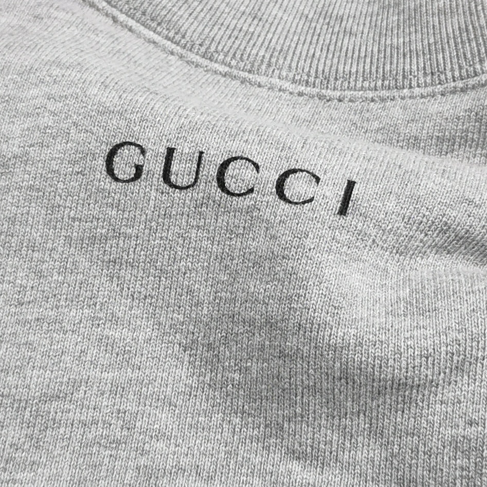 Gray 'FLASH' Donald Duck Graphic Sweatshirt L