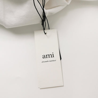 AMI Alexandre Mattiussi White Heart Cotton T-Shirt XXL