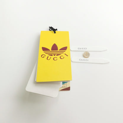 Gucci Adidas Gray Logo Long-Sleeve Shirt