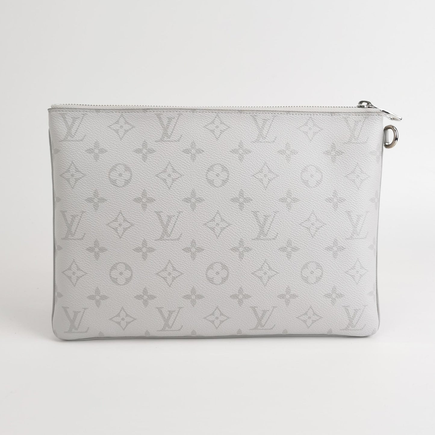 Louis Vuitton Pochette Voyage Gray Monogram Clutch
