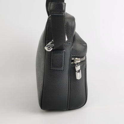 Louis Vuitton Outdoor Leather Zip Reporter Crossbody