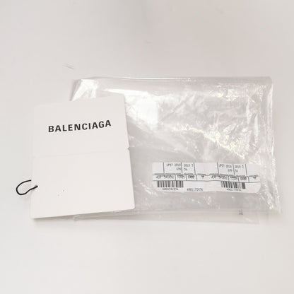 Balenciaga M Size Cotton Logo Crew Neck T-Shirt