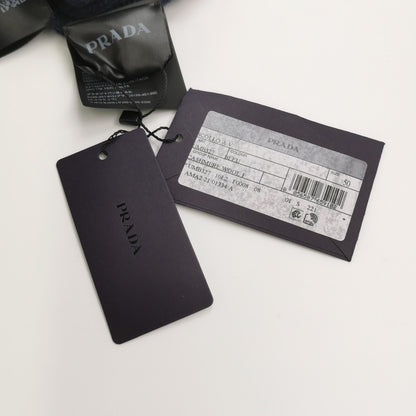 Prada Wool-Cashmere Lace-Up Long-Sleeve Sweater