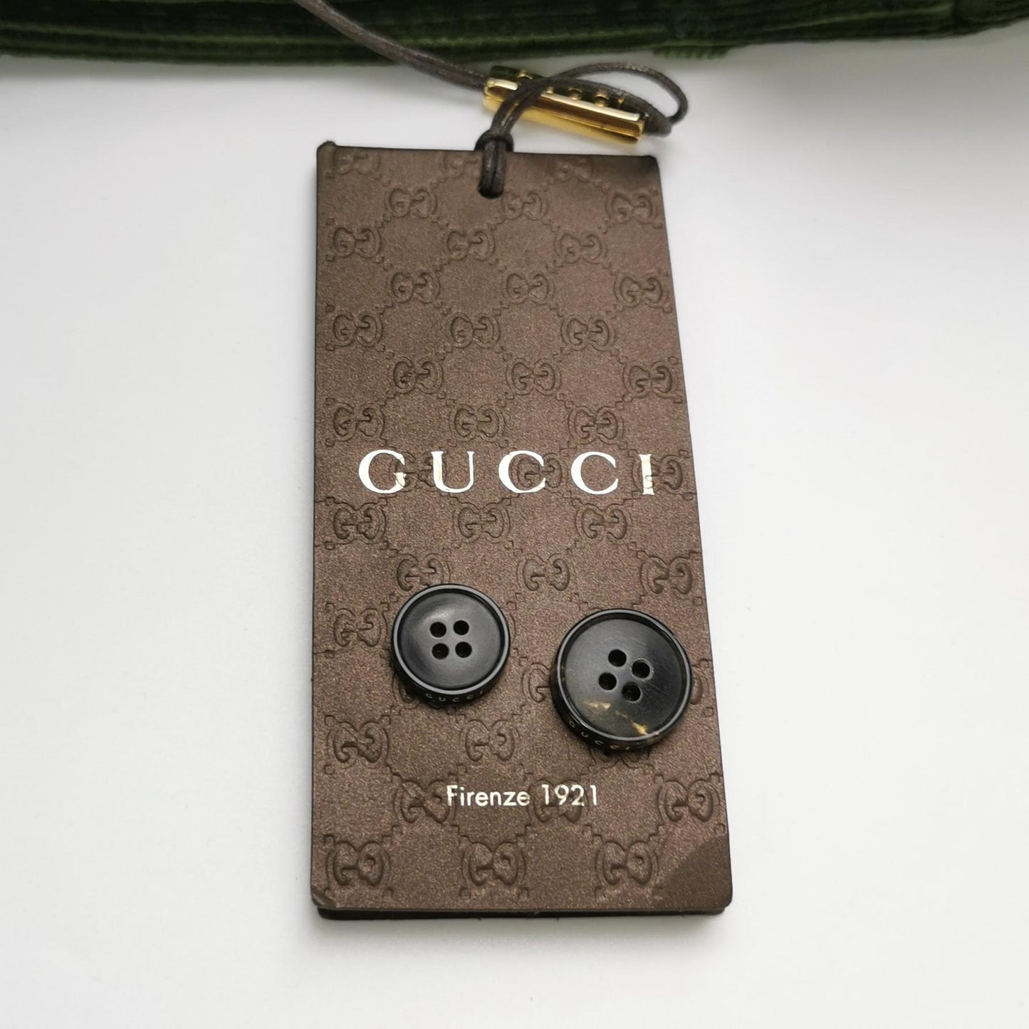 Green Corduroy Straight-Leg Pants