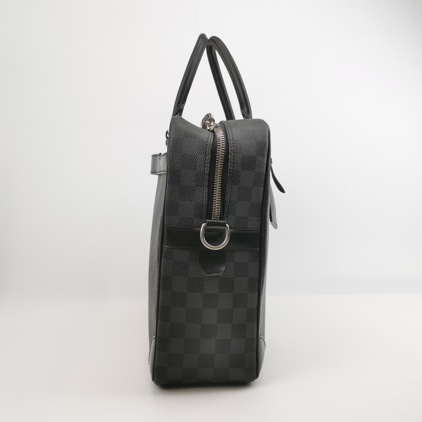 Louis Vuitton Damier Leather Briefcase Crossbody