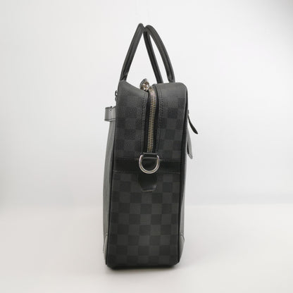 Louis Vuitton Damier Leather Briefcase Crossbody