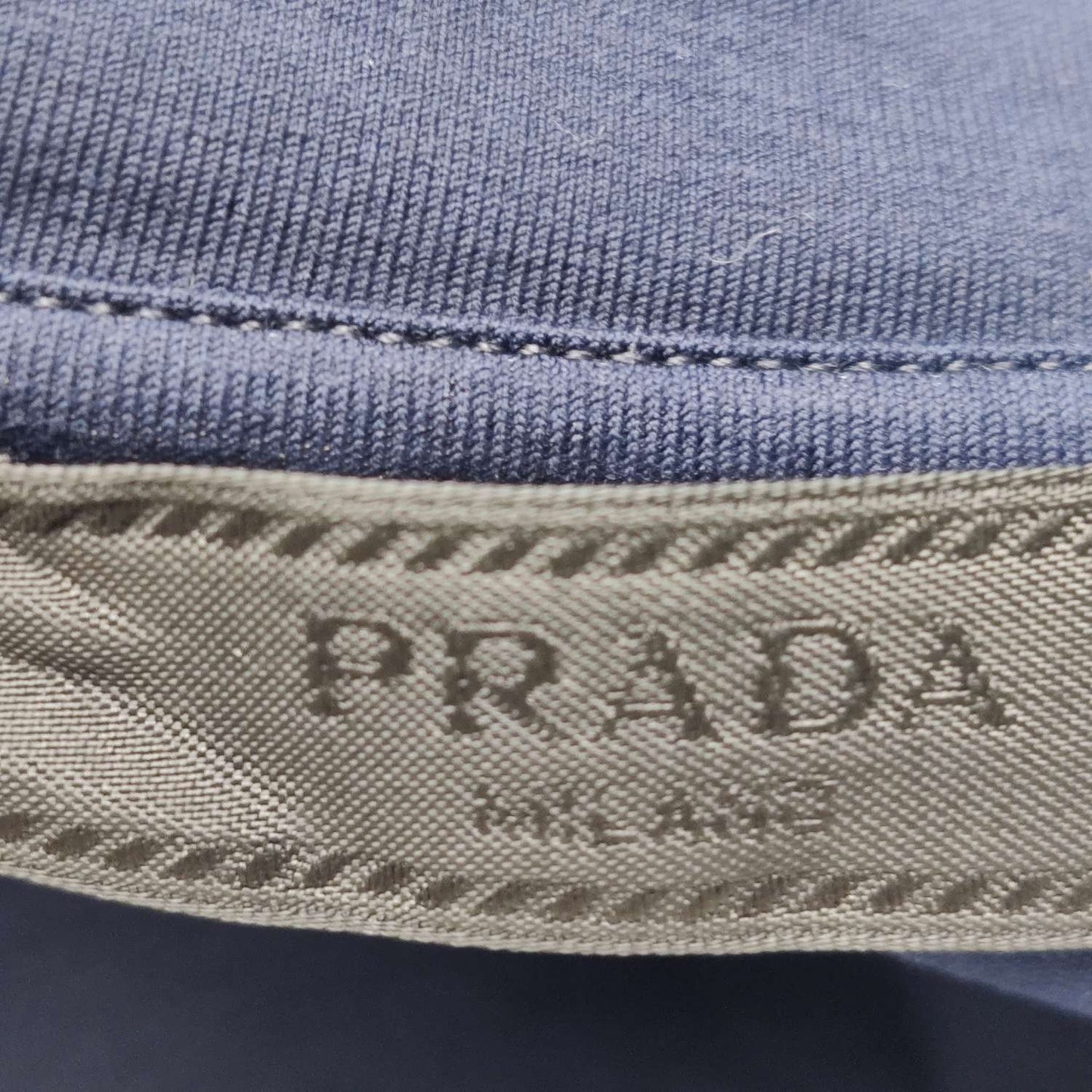 Prada Black Short-Sleeve Crew Neck T-Shirt L