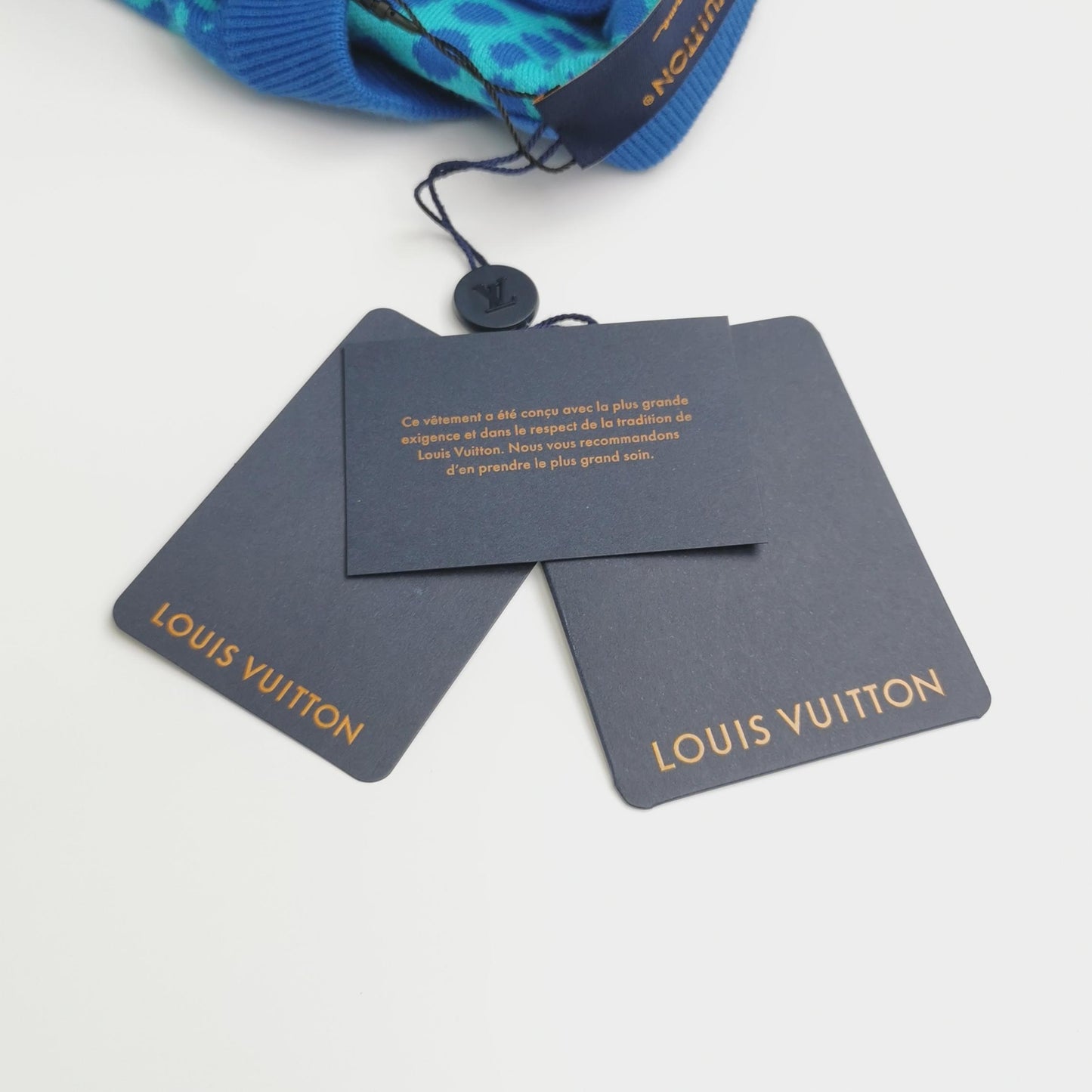 Louis Vuitton M Cotton Patterned Crewneck Knit