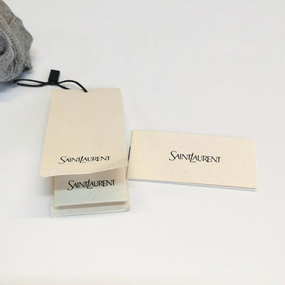 Saint Laurent YSL Logo Crewneck Short-Sleeve T-Shirt L