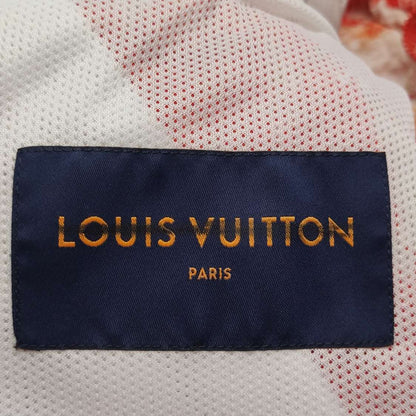 Louis Vuitton Orange Multi-Pattern Zip Hooded Jacket