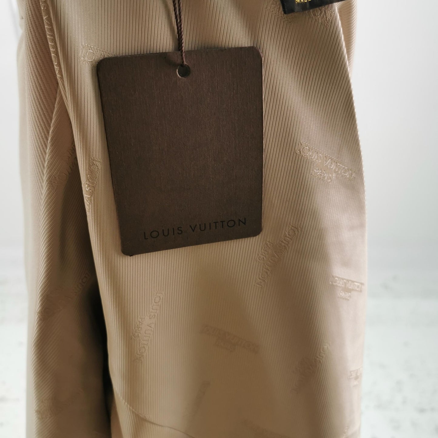 Louis Vuitton M Cotton Solid Stand Collar Coat