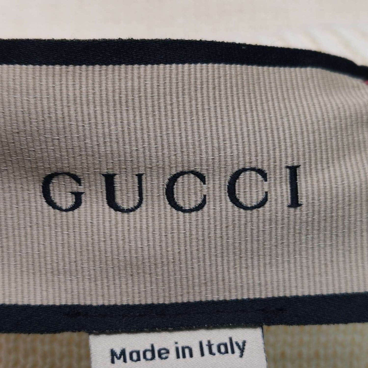Gucci M Size Crewneck Logo Cotton Sweater