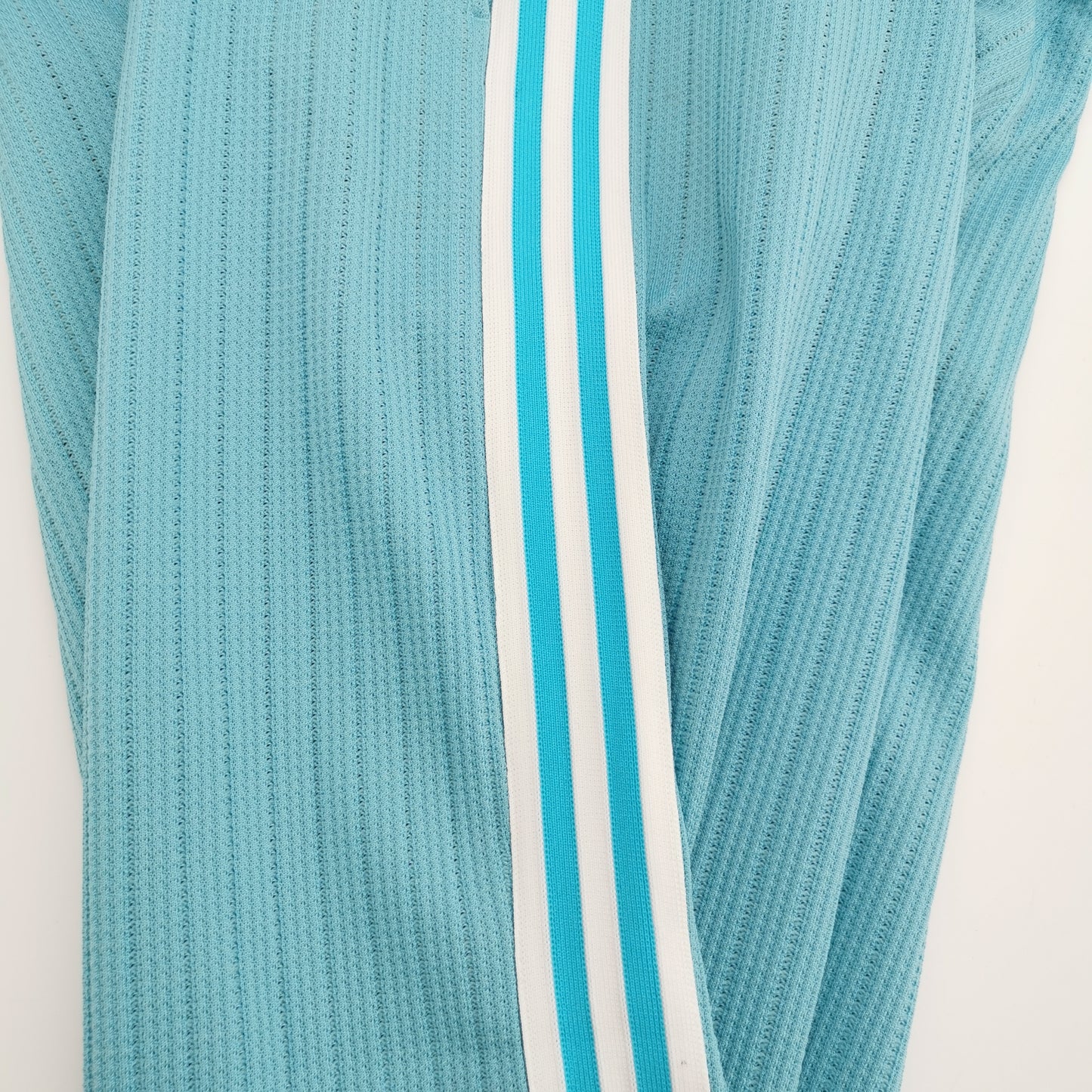 Gucci x Adidas Cotton Logo Blue Striped Pants