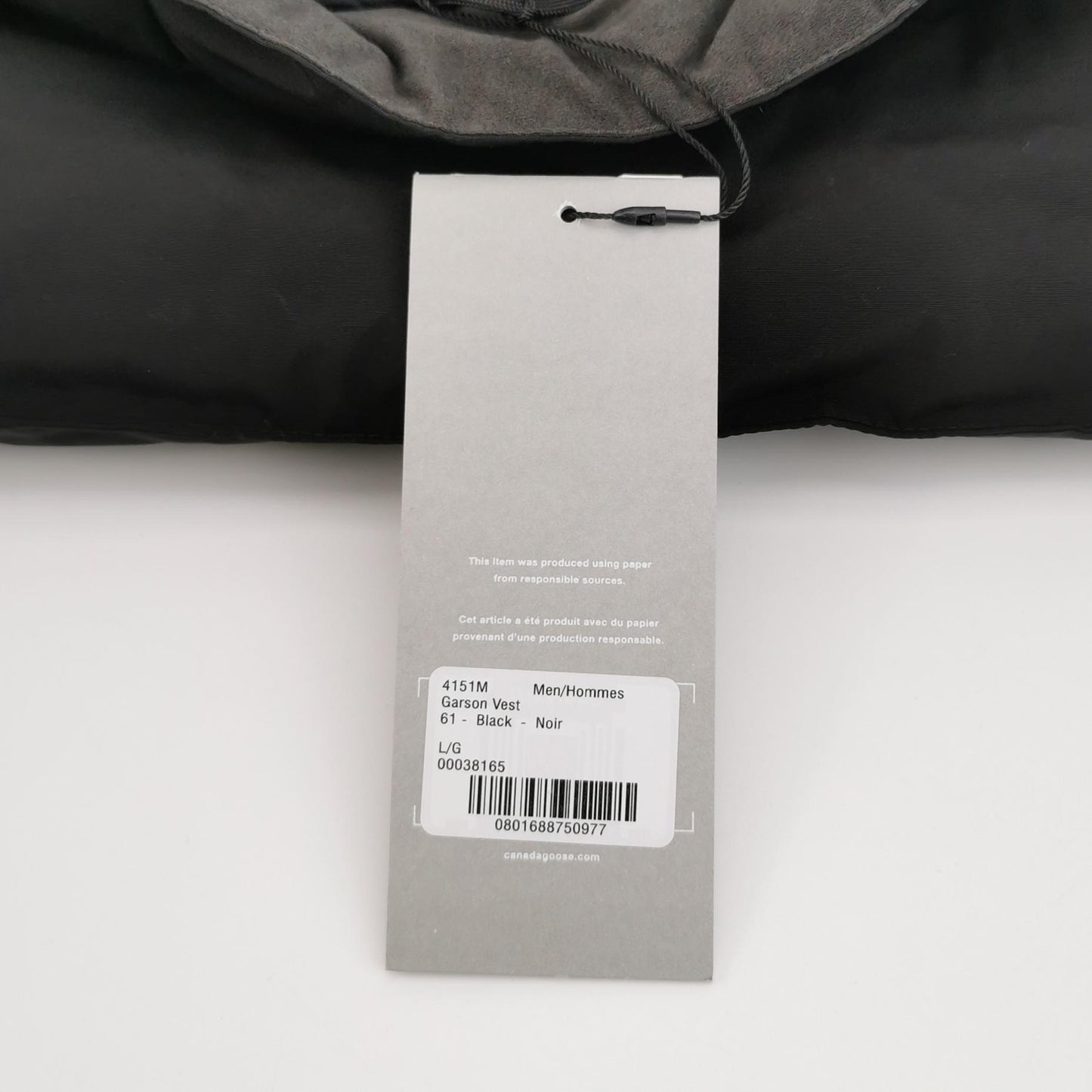 Canada Goose Garson Quilted Logo Vest L