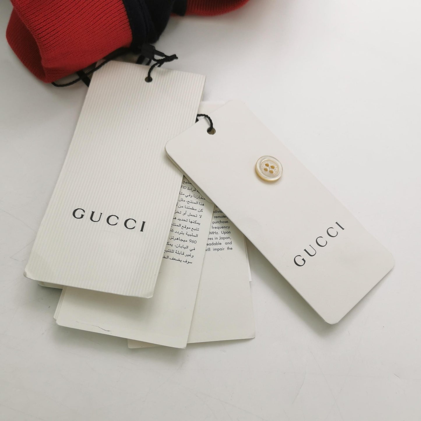 Gucci M Cotton Colorblock Collar Polo Shirt