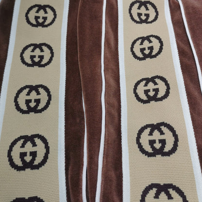 Gucci Cotton Drawstring Double G Logo Pants S