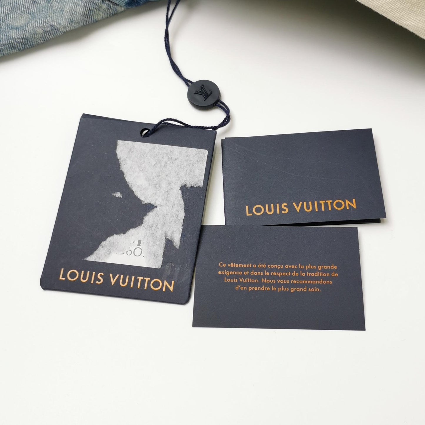 Louis Vuitton YK Infinity Dots Denim Jacket M