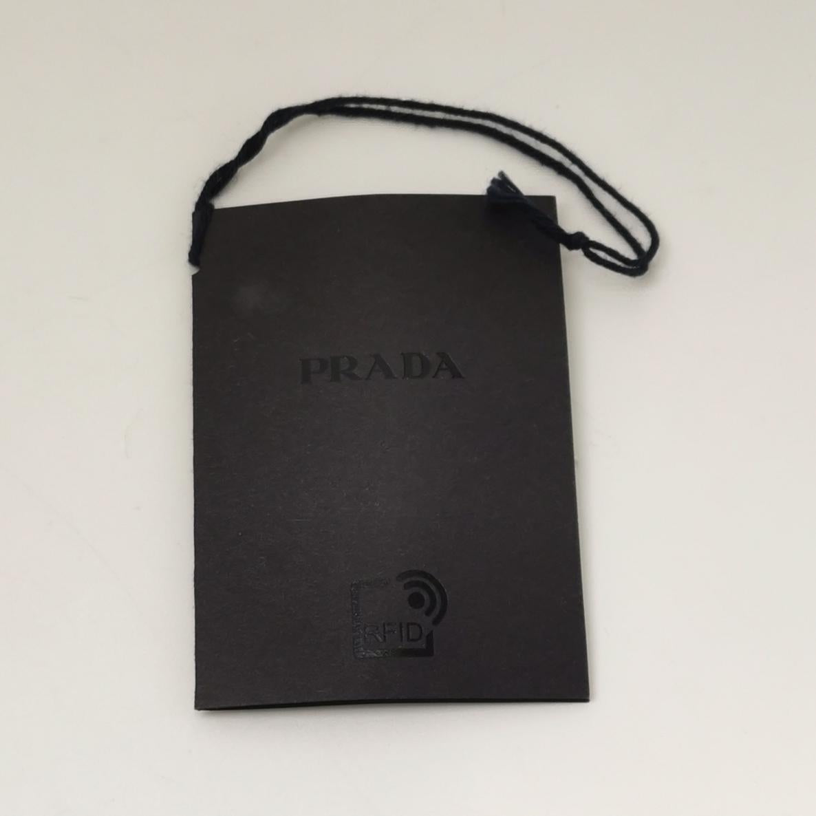 Prada Cream Logo Striped Sweater L/50