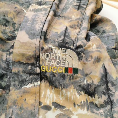 Gucci x The North Face Camo Print Overalls