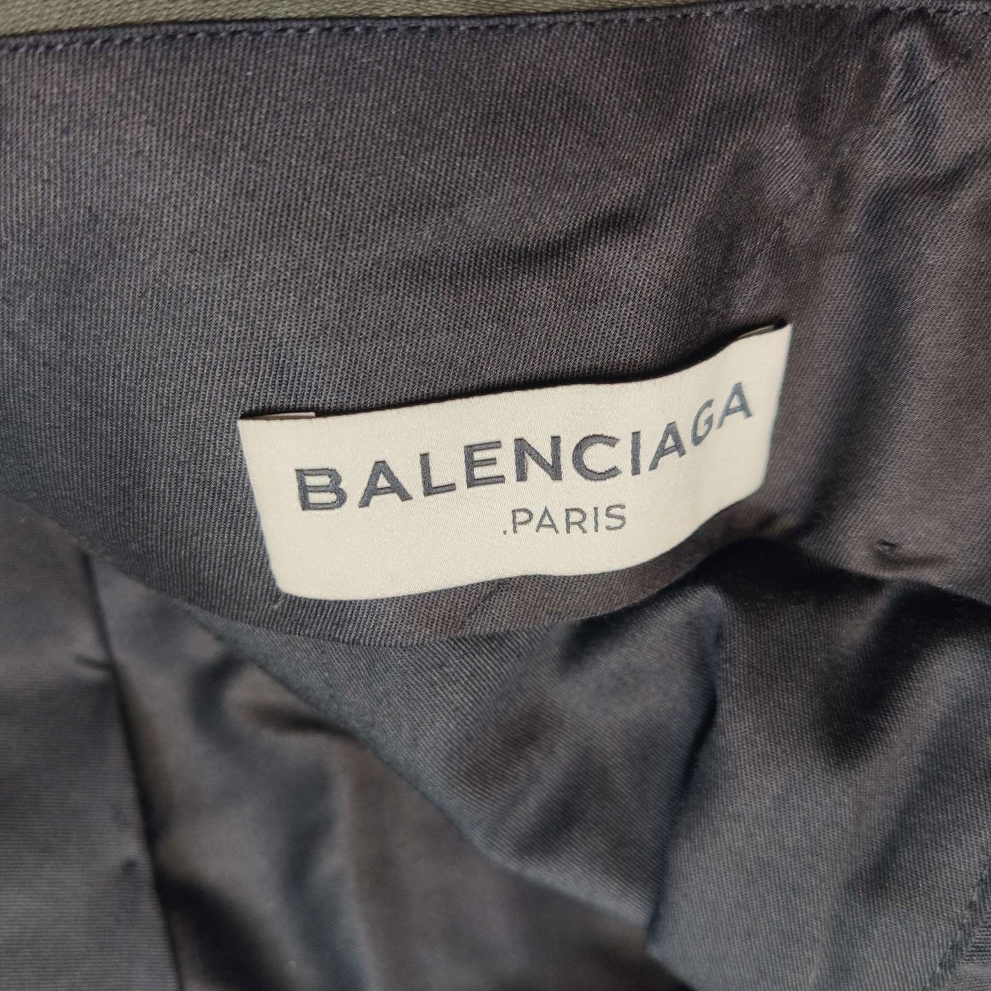 Balenciaga Cotton Solid Color Slim Trousers XS