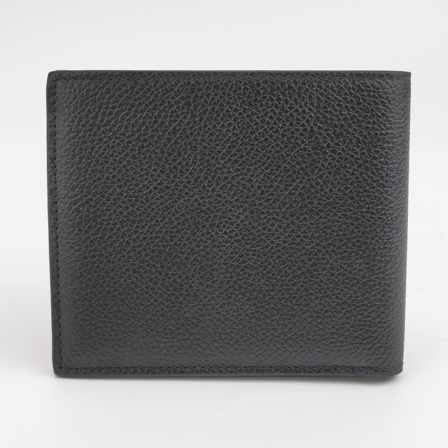 Balenciaga Leather Letter Logo Bifold Wallet