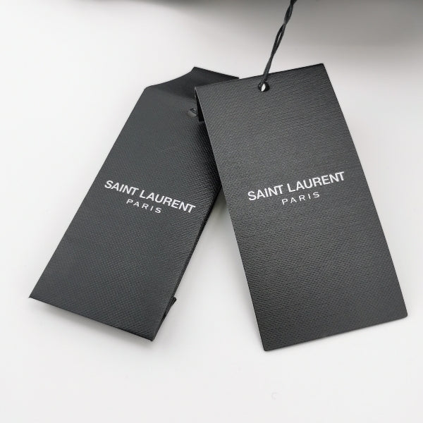 Saint Laurent XS Cotton Paneled Crewneck Sweatshirt