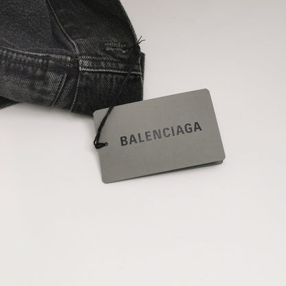 Balenciaga XL Single-Breasted Lapel Cotton Jacket