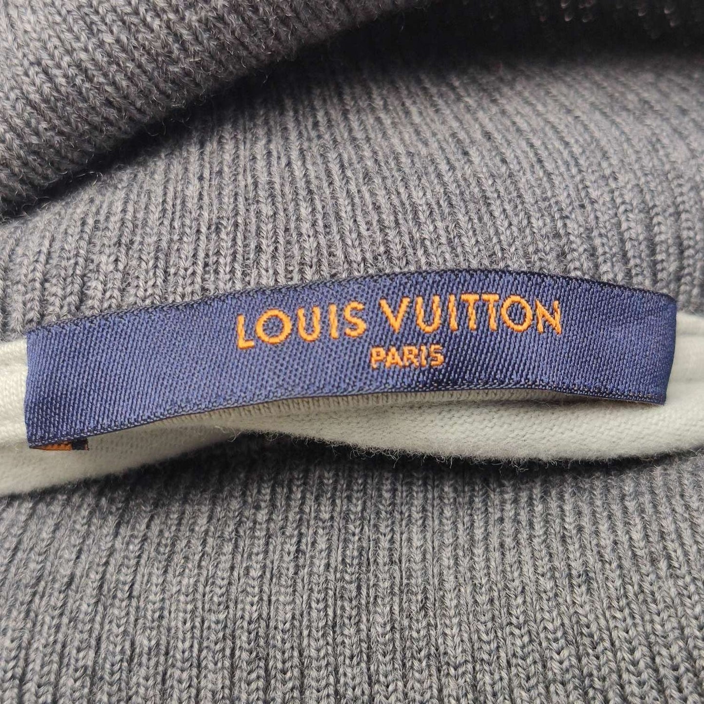 Louis Vuitton Cotton Logo Turtleneck Top XXL