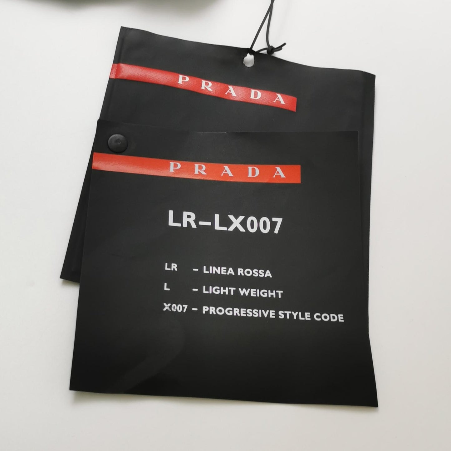 Prada Solid Letter Logo Shorts L