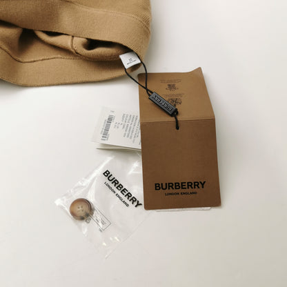 Burberry XL Cotton V-Neck Button Cardigan