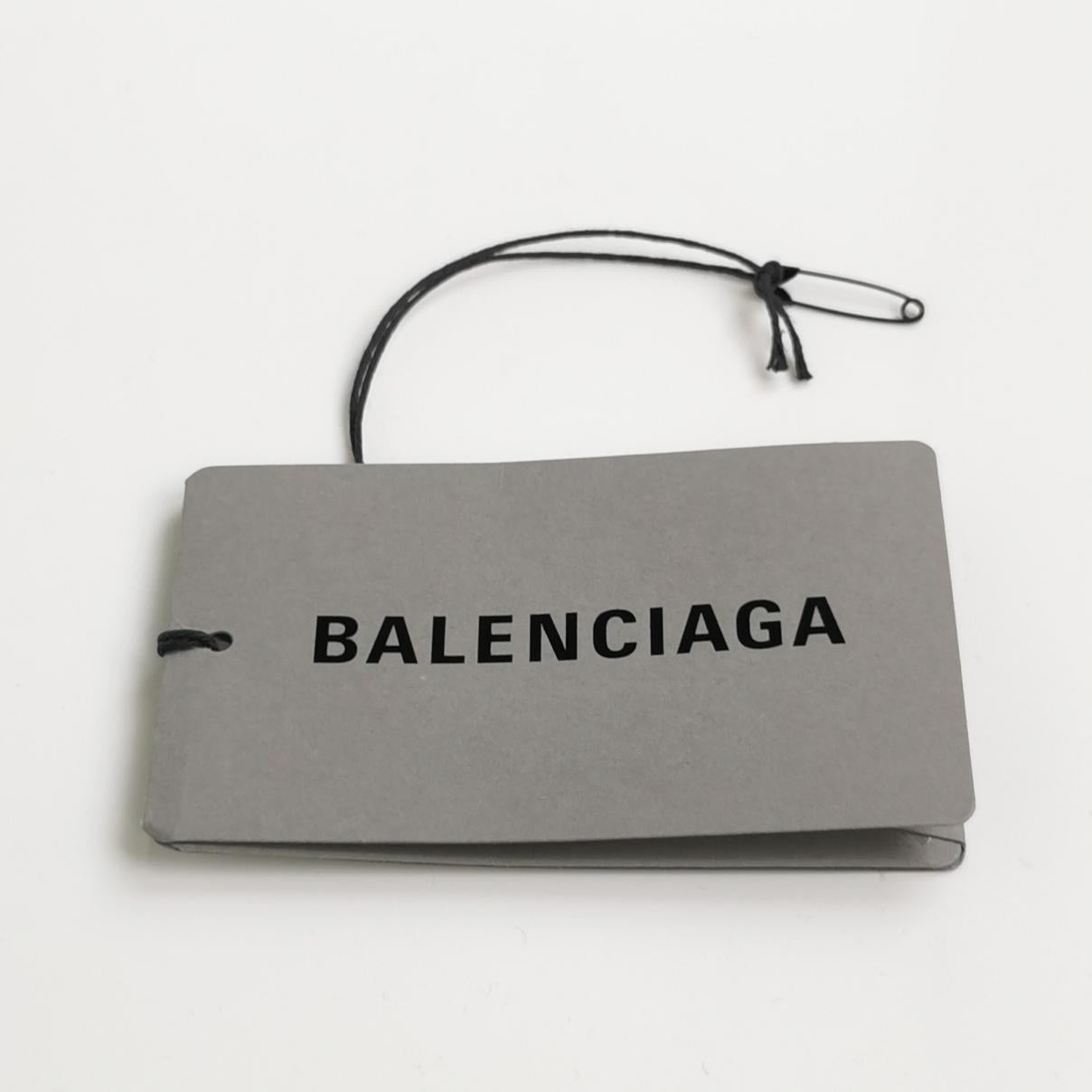 Balenciaga Cotton Logo Solid Pants M