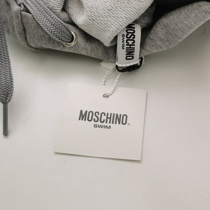 Moschino S Cotton Logo Hooded Jacket