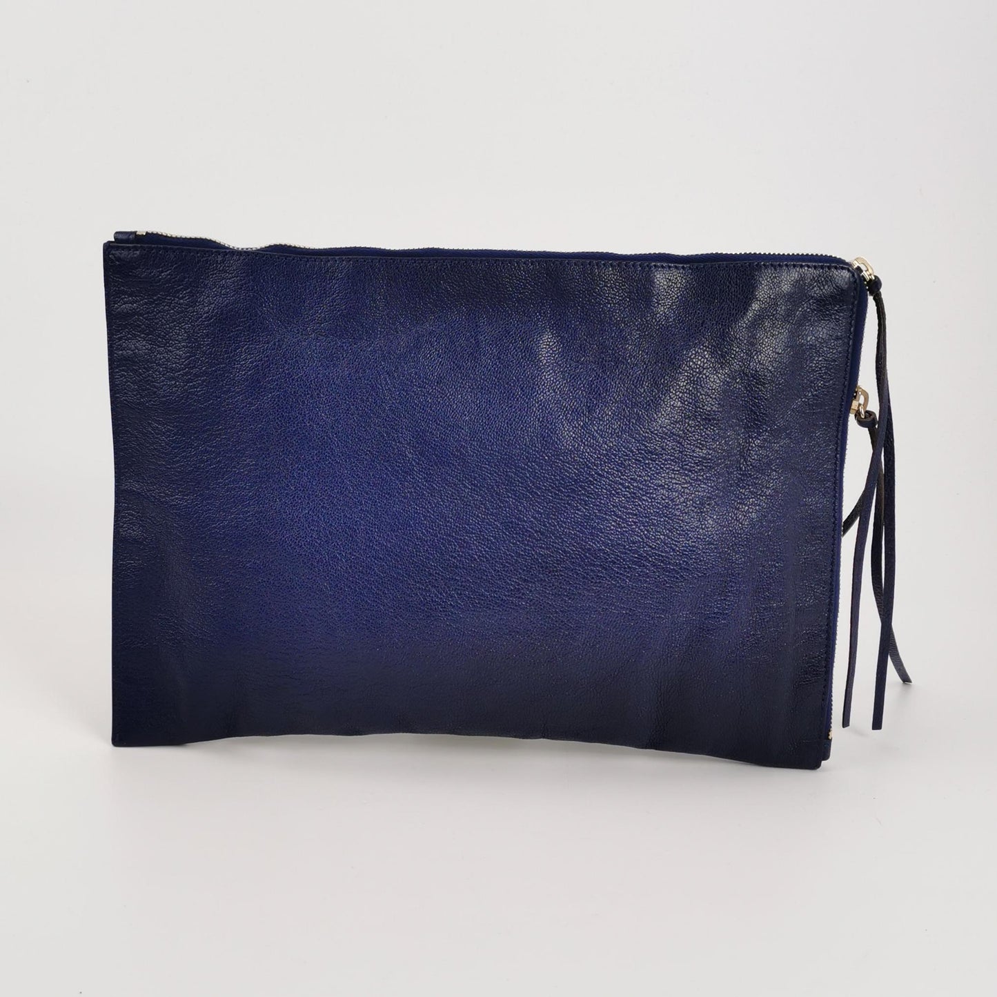 Balenciaga Classic City Lambskin Clutch with Rivets