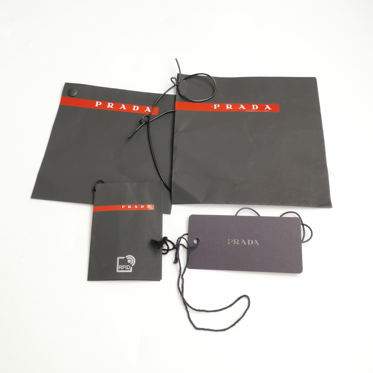 Prada Logo Collar Short-Sleeve T-Shirt M