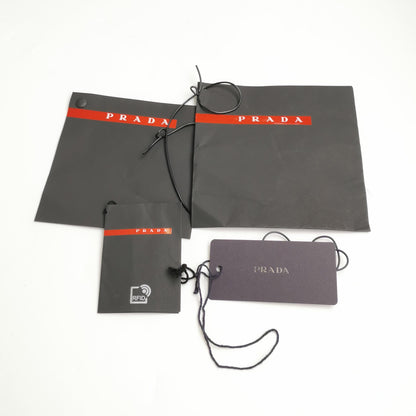 Prada Logo Collar Short-Sleeve T-Shirt M