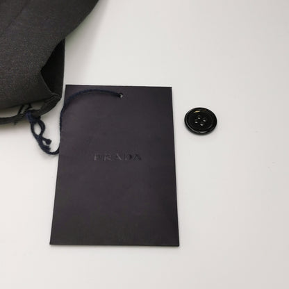 Prada Wool Blend Solid XS Tailored Pants