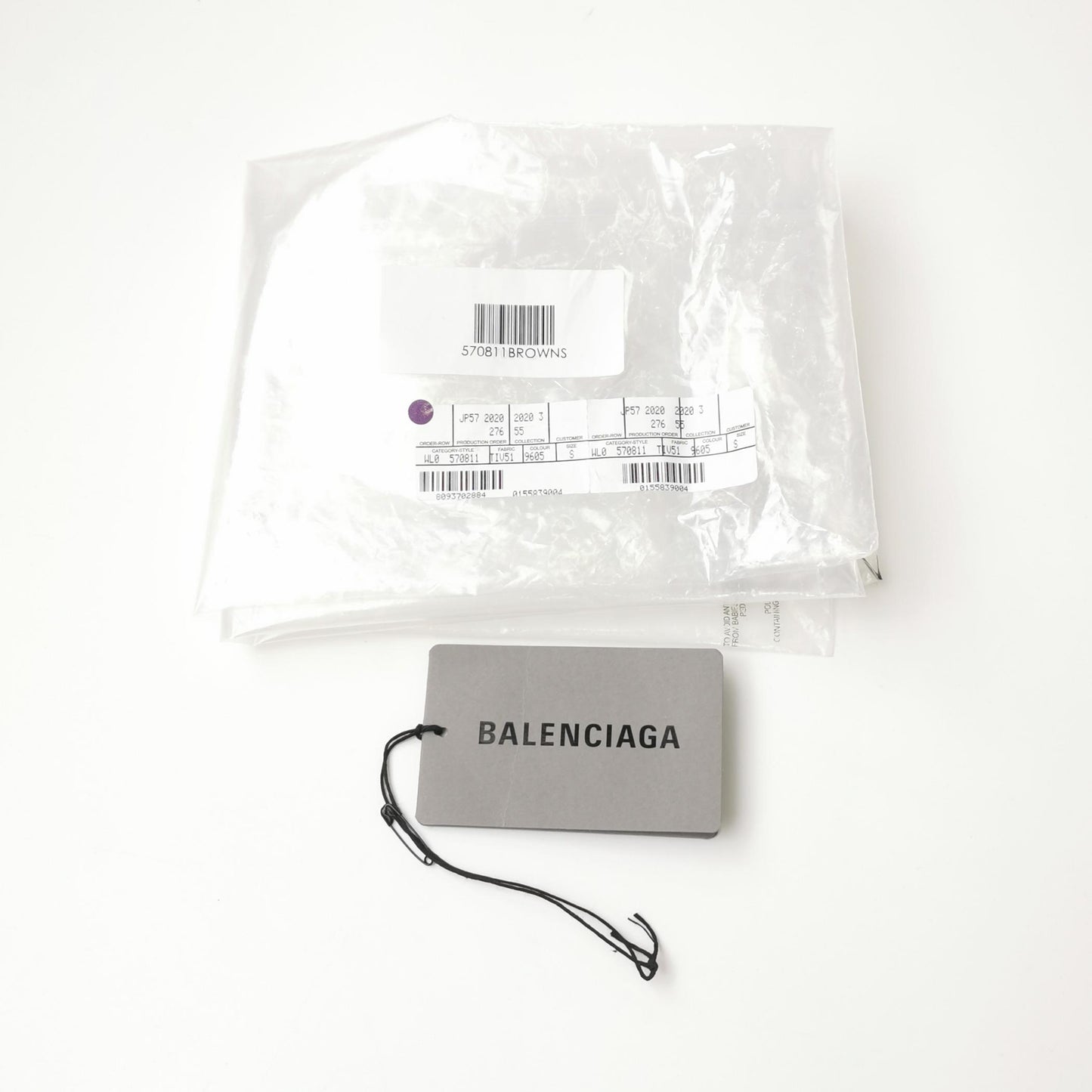 Balenciaga S Size Cotton Letter Logo Hoodie