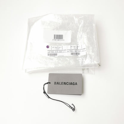 Balenciaga S Size Cotton Letter Logo Hoodie