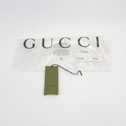 Gucci Navy Zip-Up Jacket with Logo Patch