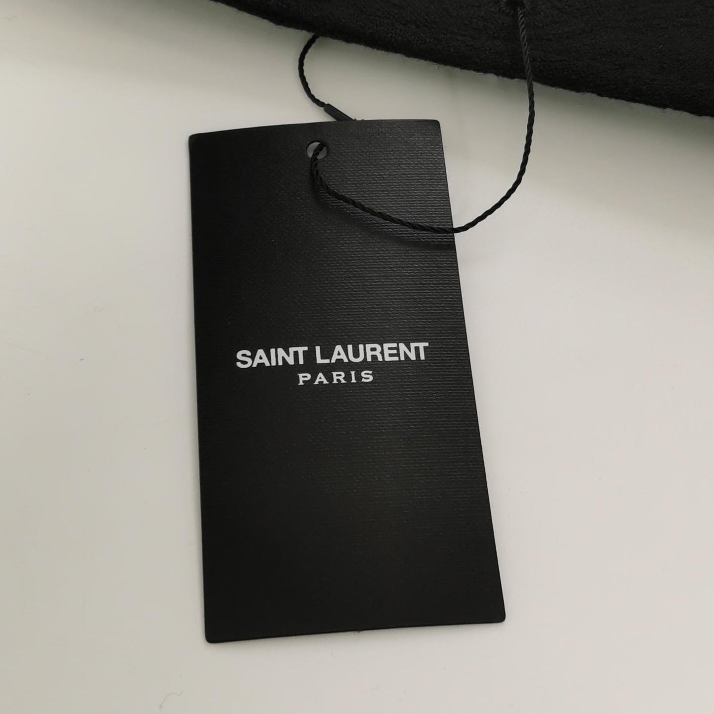 Saint Laurent Wool Single-Breasted Lapel Coat M
