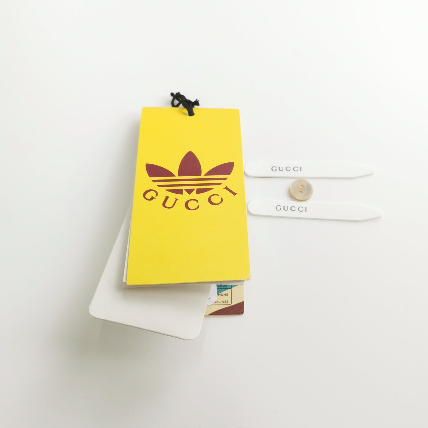 Gucci Adidas Gray Logo Long-Sleeve Shirt