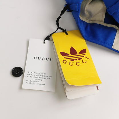 Gucci x Adidas Blue Logo Shorts XL