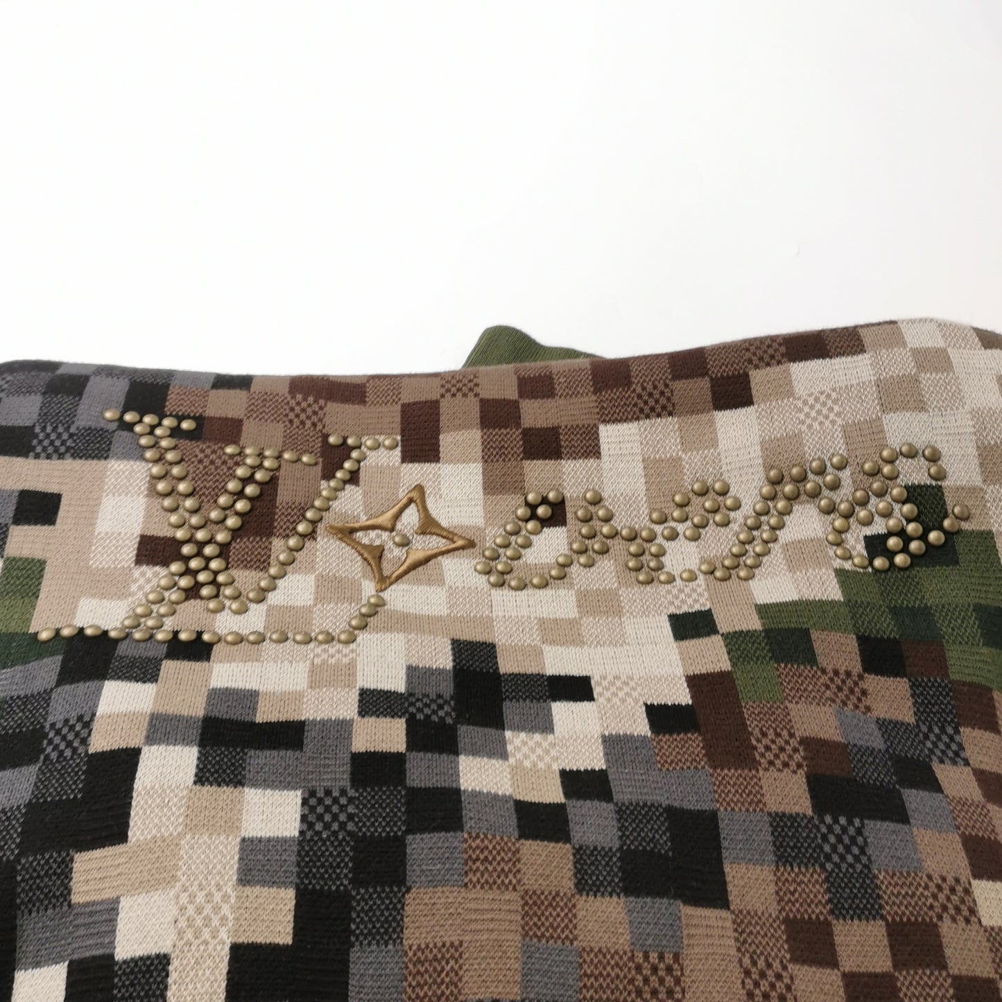 Louis Vuitton S Size Pixel Pattern Crewneck Sweater